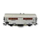 Wagon Nettoyeur avec Réservoir pour liquide - 3 rails HERKAT HO1356 | HO  - 3