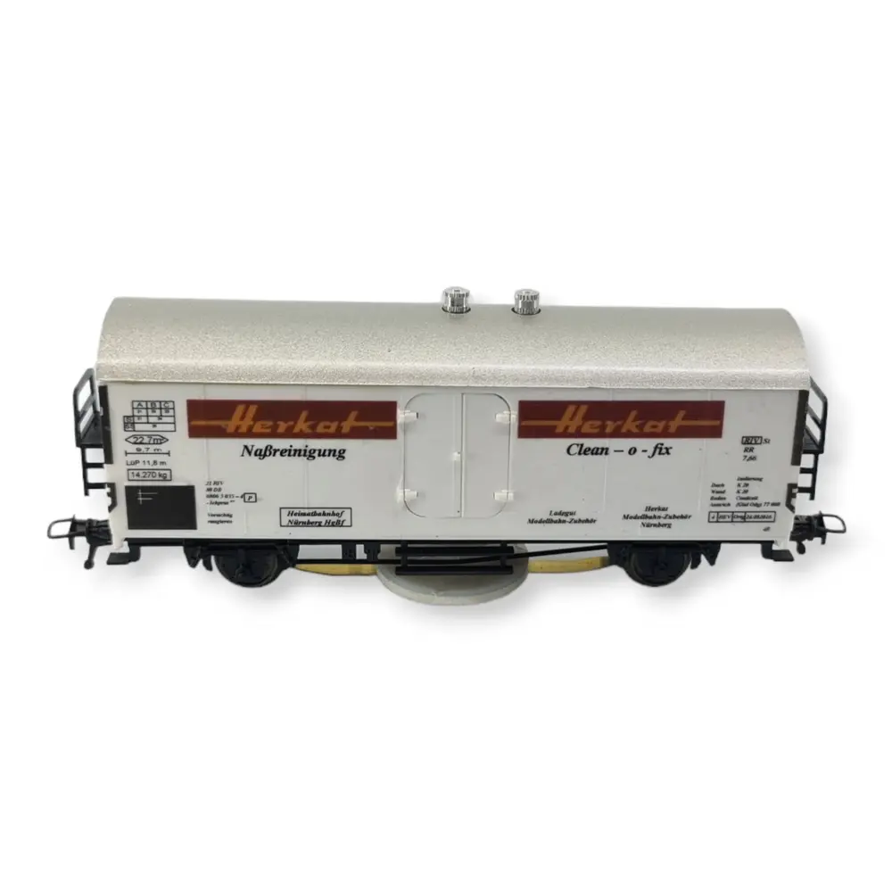 Wagon Nettoyeur avec Réservoir pour liquide - 2 rails HERKAT HO1306 | HO  - 3