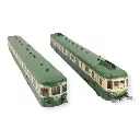 Autorail diesel RGP II avec remorque - Jouef HJ2429 - HO 1/87 - SNCF - 2