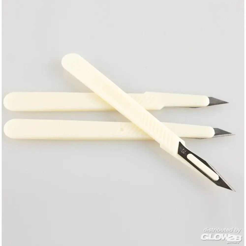 Set de scalpels a usage unique x3 - Heller 99006 - 2