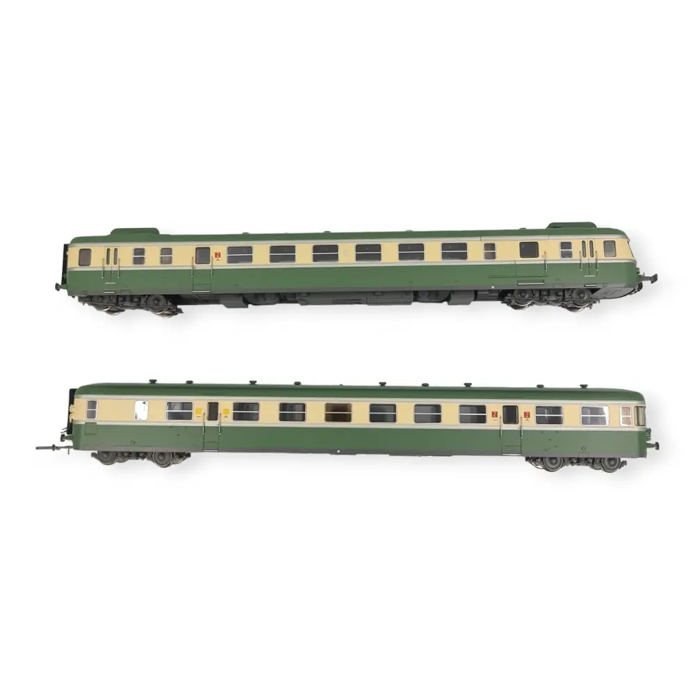 Autorail diesel RGP II avec remorque XR 7719 - Jouef HJ2419 - HO 1/87 - SNCF - 3