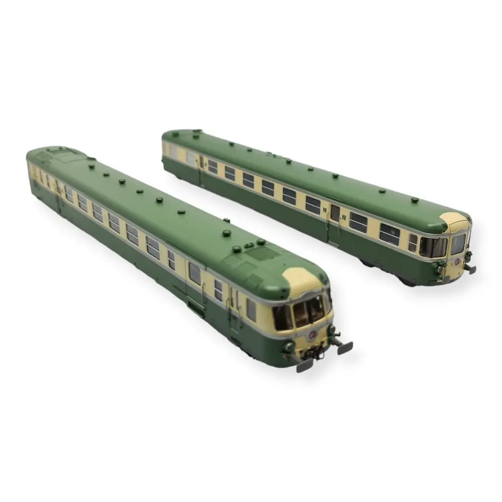 Autorail diesel RGP II avec remorque - Jouef HJ2418S - HO 1/87 - SNCF - 2