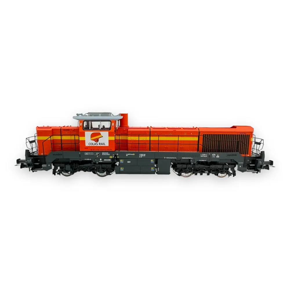 Locomotive Diesel VOSSLOH DE 18 - Jouef HJ2440 - COLAS RAIL - HO : 1/87  - EP VI - 2R - Analogique - 3