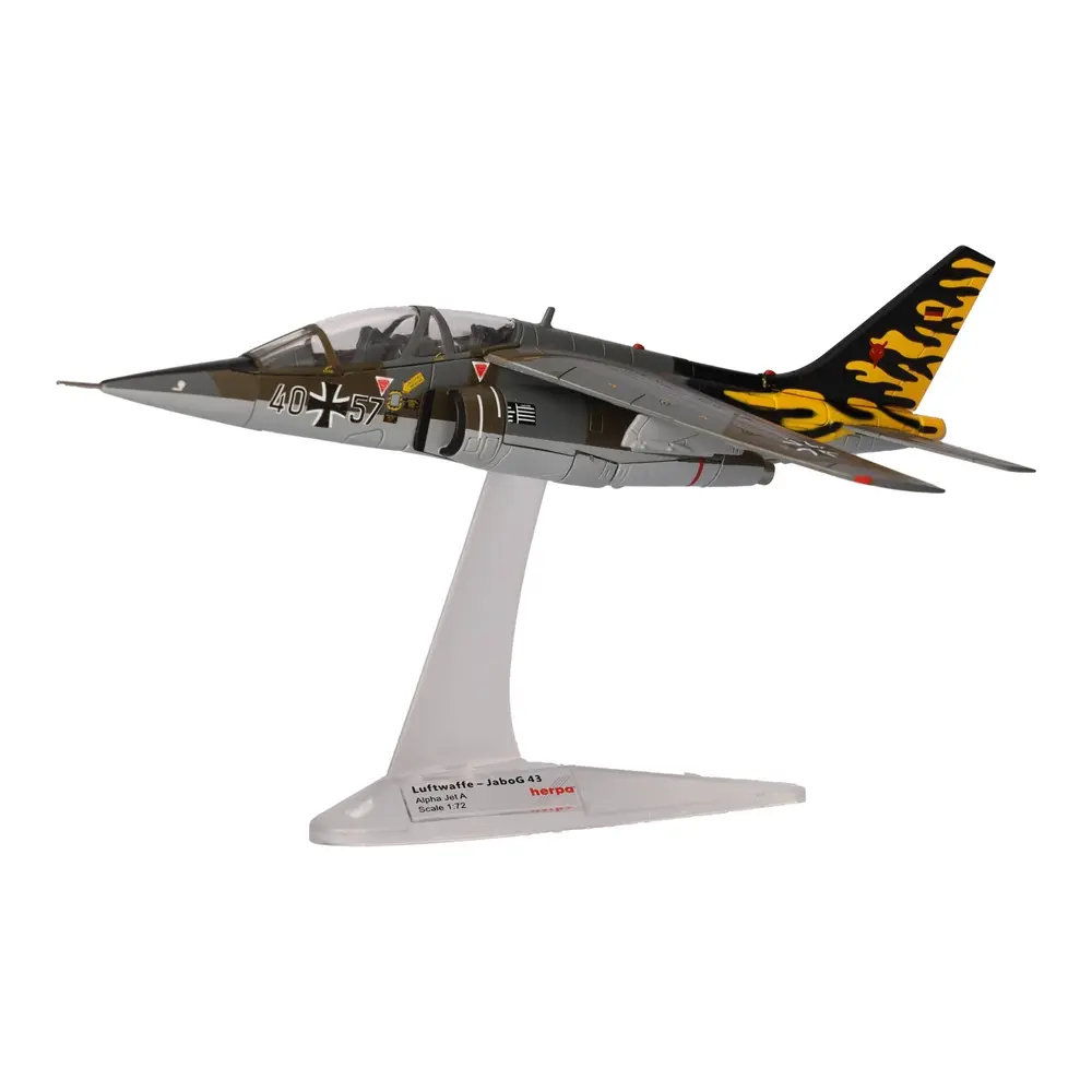 Luftwaffe Alpha Jet A - Fighter-Bomber Wing 43 (JaboG 43), Oldenburg - NATO Tiger Meet 1991 – 40+57 - Herpa 580878 - 1/72 - 5