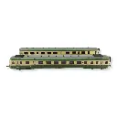 Autorail RGP2 X 2700 Vert/Jaune Analogique JOUEF 2386 SNCF HO 1/87 EP - 2