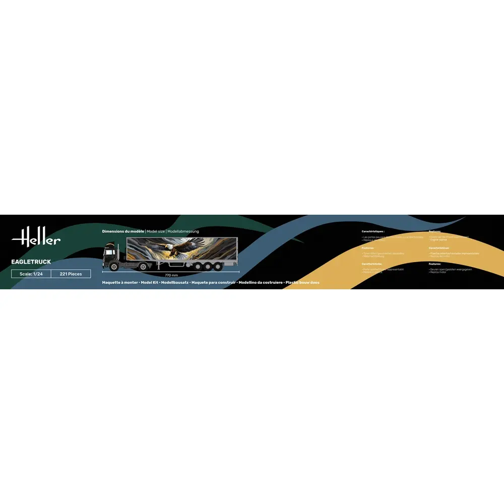 Poids lourd Eagletruck - Heller 80784 - 1/24 - 5