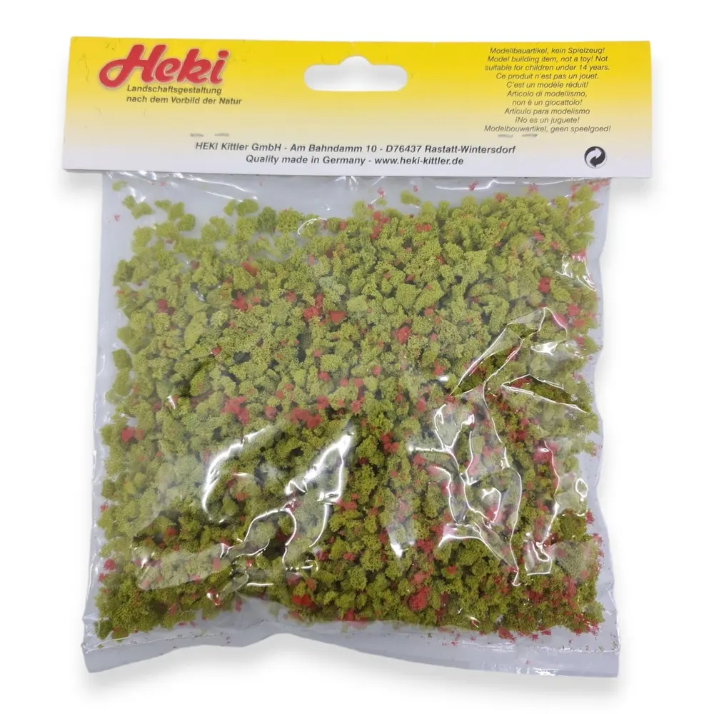 Flocage - Flocons de feuillage - Vert clair / Rouge - HEKI 3390 - Échelle Universelle - 3