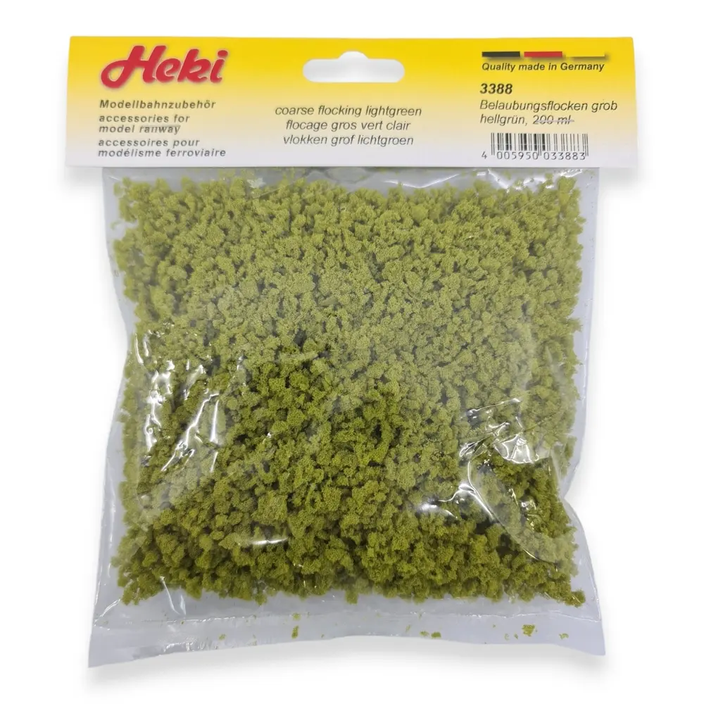 Flocage - Flocons de feuillage - Vert clair - HEKI 3388 - Échelle Universelle - 2