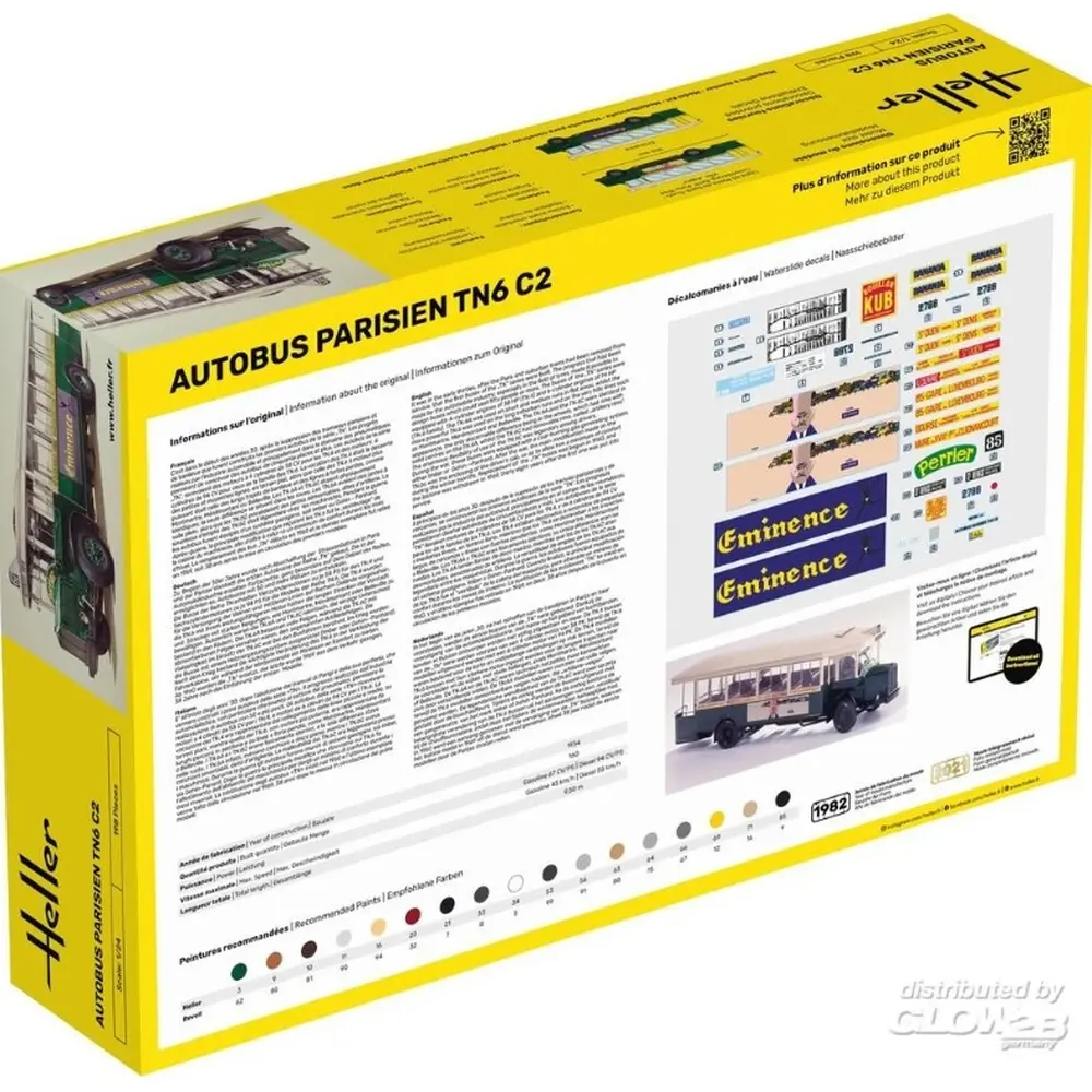 Autobus TN6 C2 - HELLER 56789 - 1/24 - 2