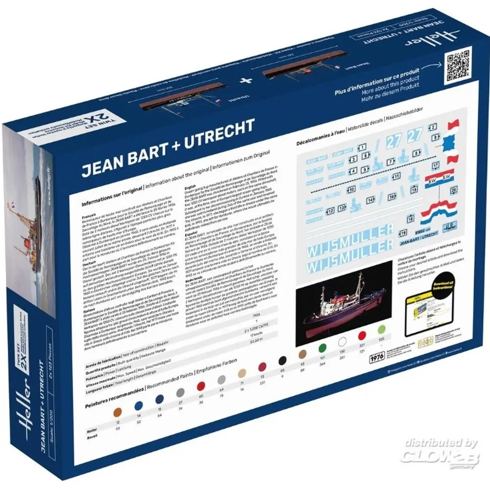  JEAN BART + UTRECHT - HELLER 55602 - 1/200 - 2