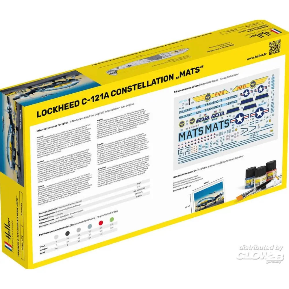  C-121A constellation - HELLER 56382 - 1/72 - 2