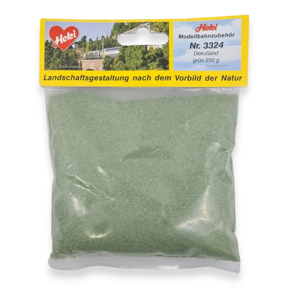 Sable Décoratif - Vert - HEKI 3324 - Échelle Universelle - 250 g - 2