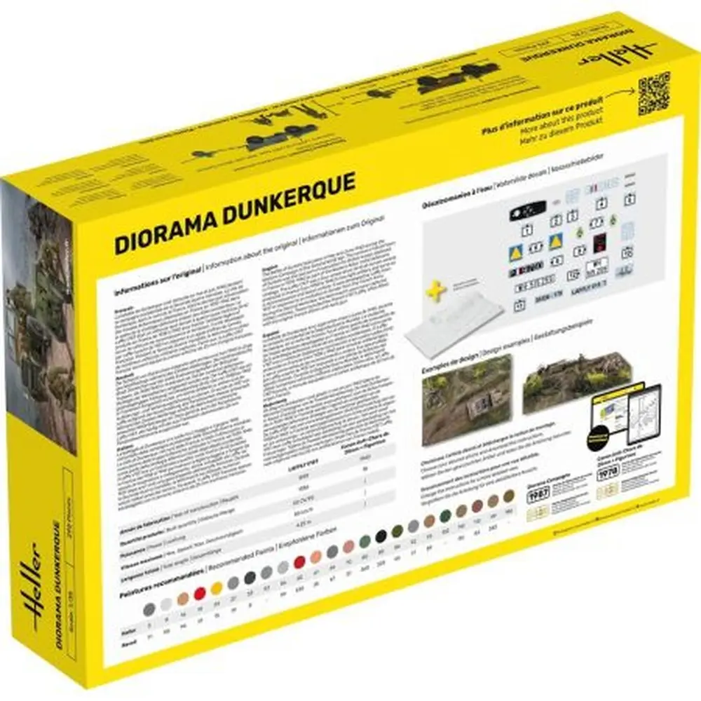 Diorama Dunkerque - Militaire - Laffly - Heller 30326 - 1/35 - 3