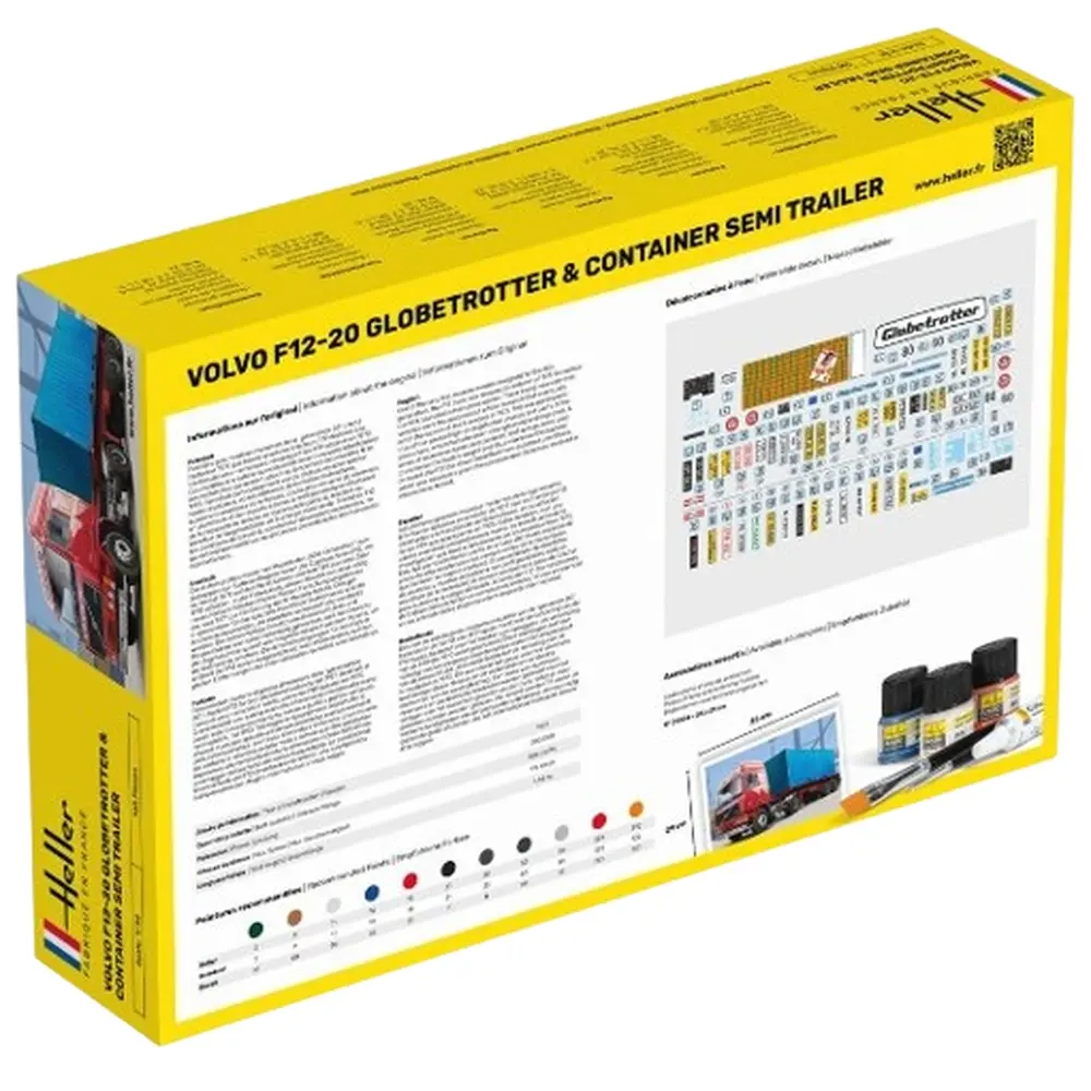 Semi-Remorque Globetrotter & Container - Heller 57702 - 1/32 - 2