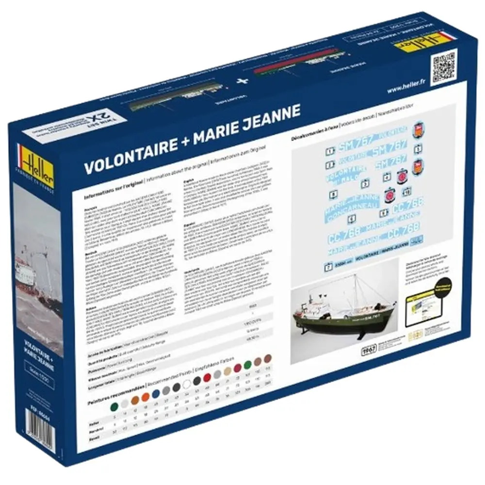 Kit de Démarrage - Volontaire + Marie-Jeanne - Heller 55604 - 1/200 - 2