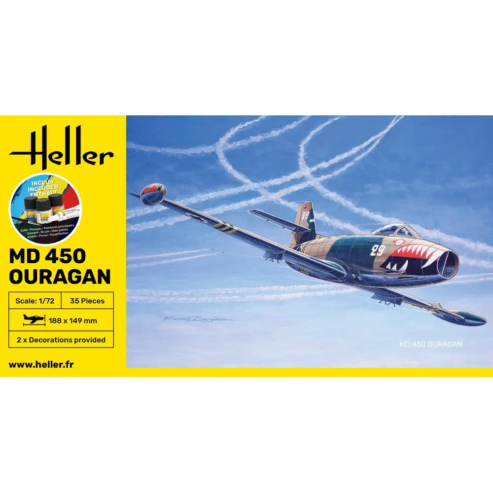 MD 450 Ouragan - Heller 56201 - 1/72 - 3