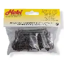 30 Clôtures - Noir - HEKI 3135 - Échelle HO - 3