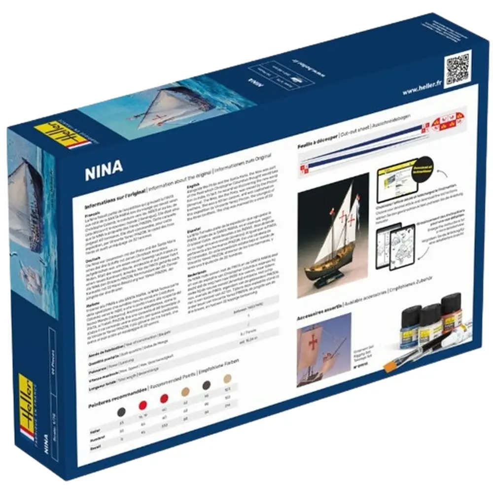 Bateau de Guerre - La Nina - Heller 56815 - 1/75 - 2