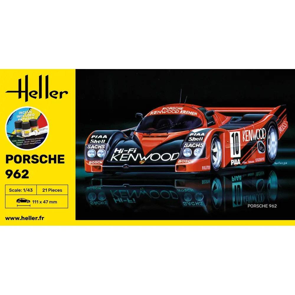 Porsche 962 - Heller 56109 - 1/43 - 3
