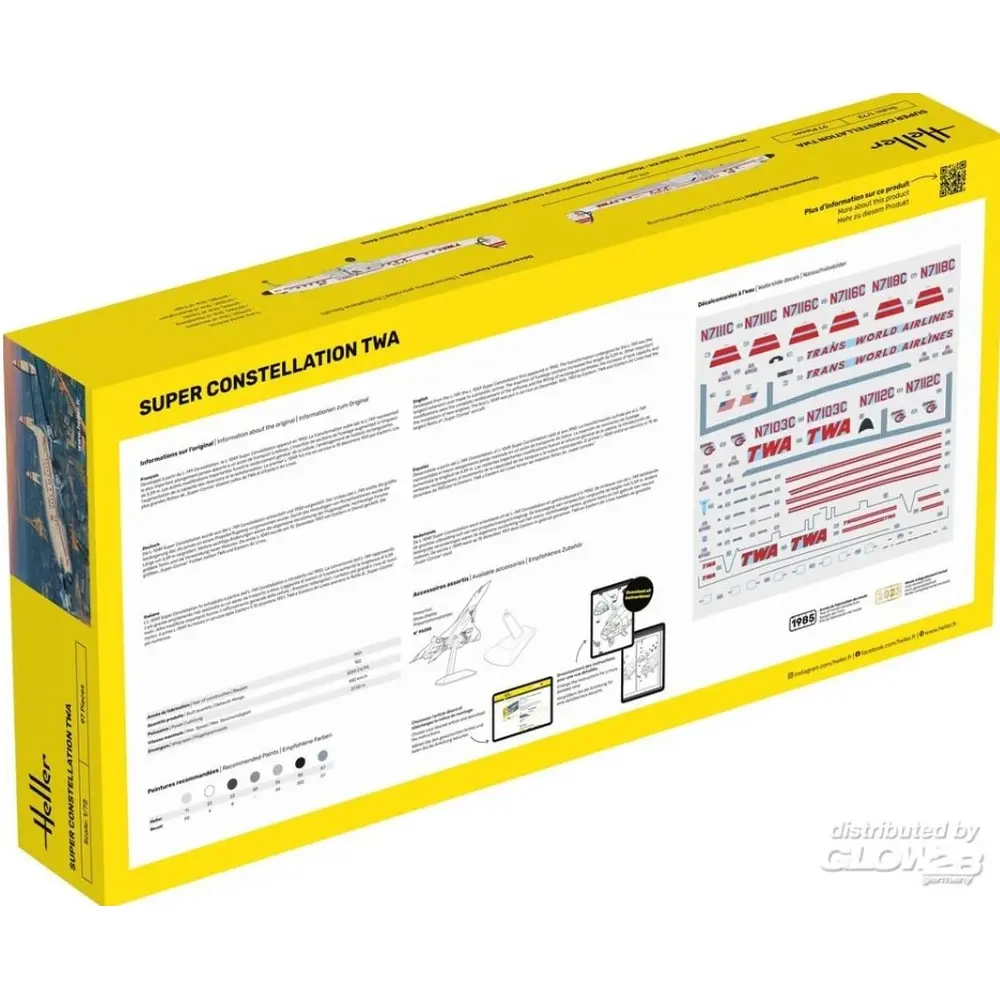  Super Constellation - HELLER 58391 - 1/72 - 2