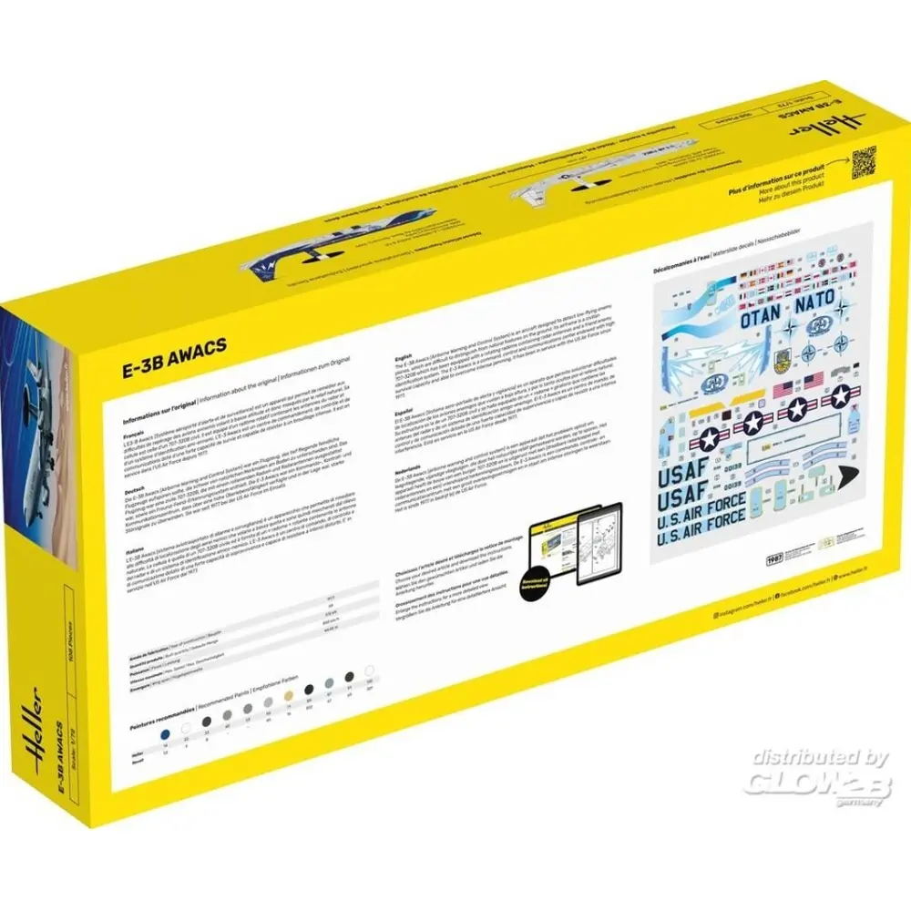 E-3B Awacs - HELLER 56308 - 1/72 - 2