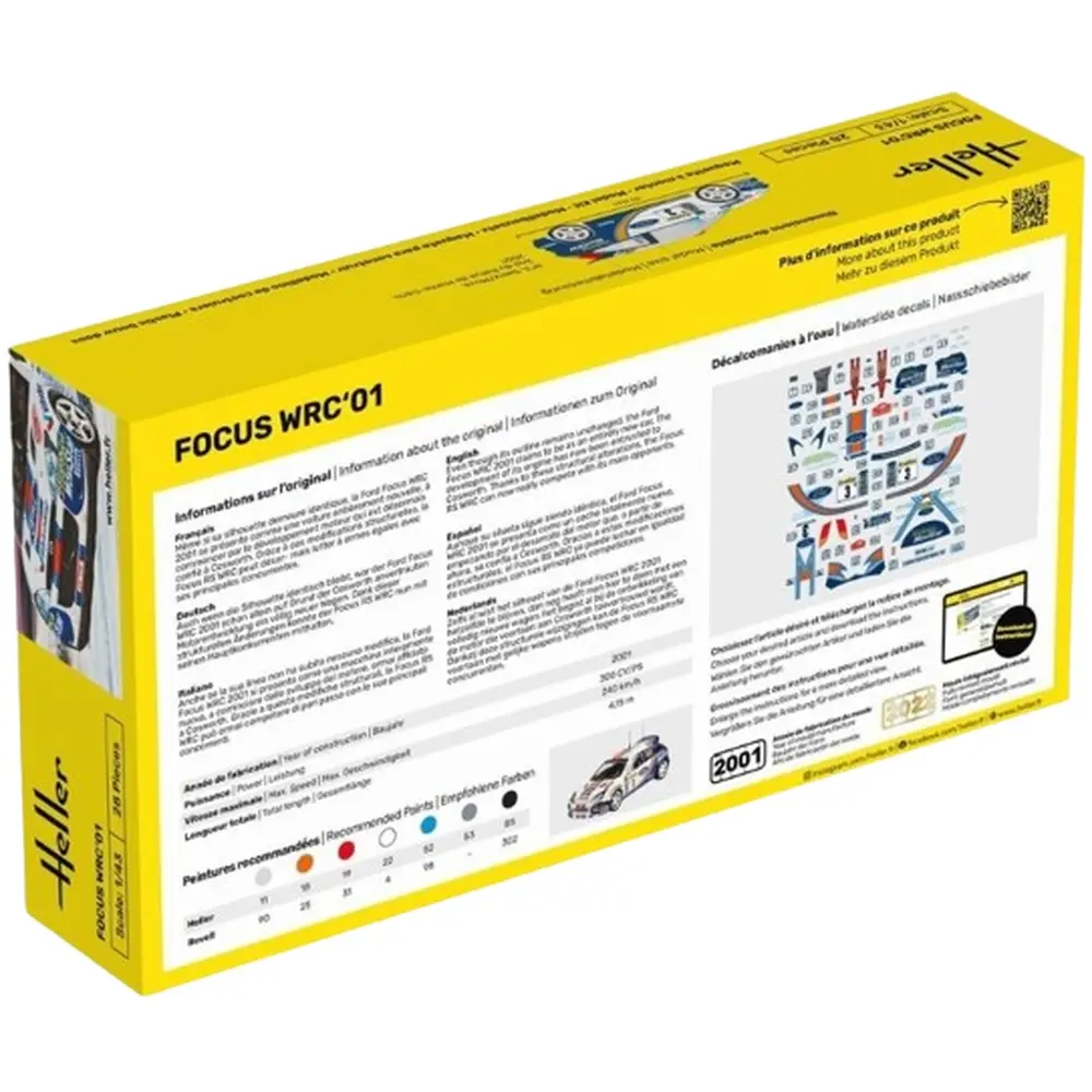 Ford Focus WRC 2001 - Heller 56196 - 1/43 - 2