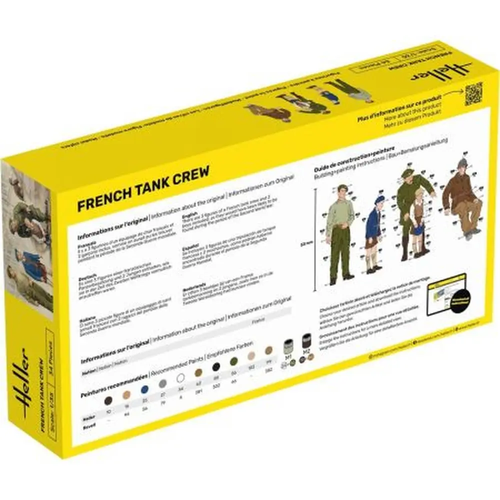 Equipage de char français - Heller 30323 - 1/35 - 3