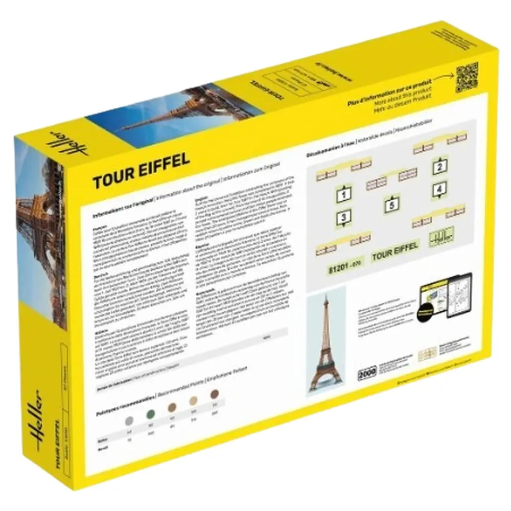 La Tour Eiffel - Heller 57201 - 1/650 - 2