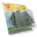 4 Arbres fruitiers - Vert foncé - HEKI 1931 - Échelle HO / TT / N - 90 à 110 mm - 2