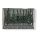 10 Épicéas - Vert foncé - HEKI 2139 - Échelle HO / TT / N - 120 mm - 3