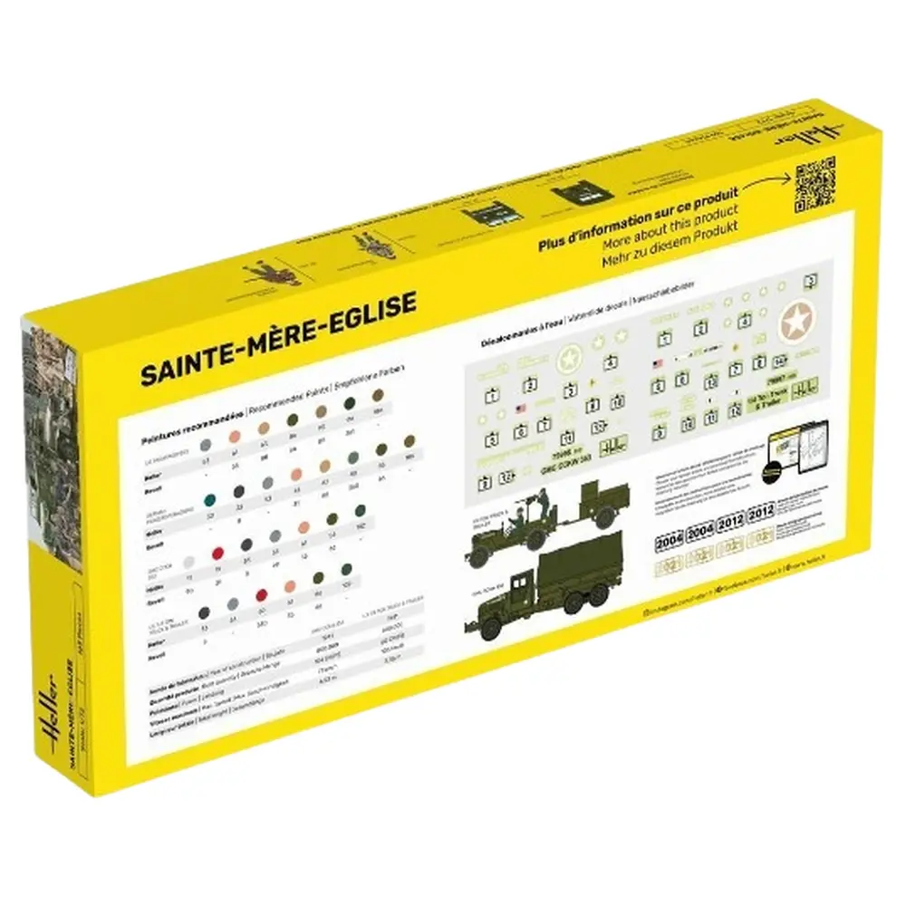 Starter Kit Bataille de Sainte Mère Eglise - Heller 52327 - 1/72 - 2