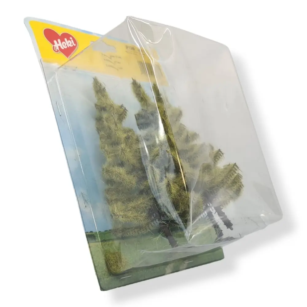 3 Mélèzes - Vert - HEKI 2136 - Échelle HO / TT - 170 mm - 2