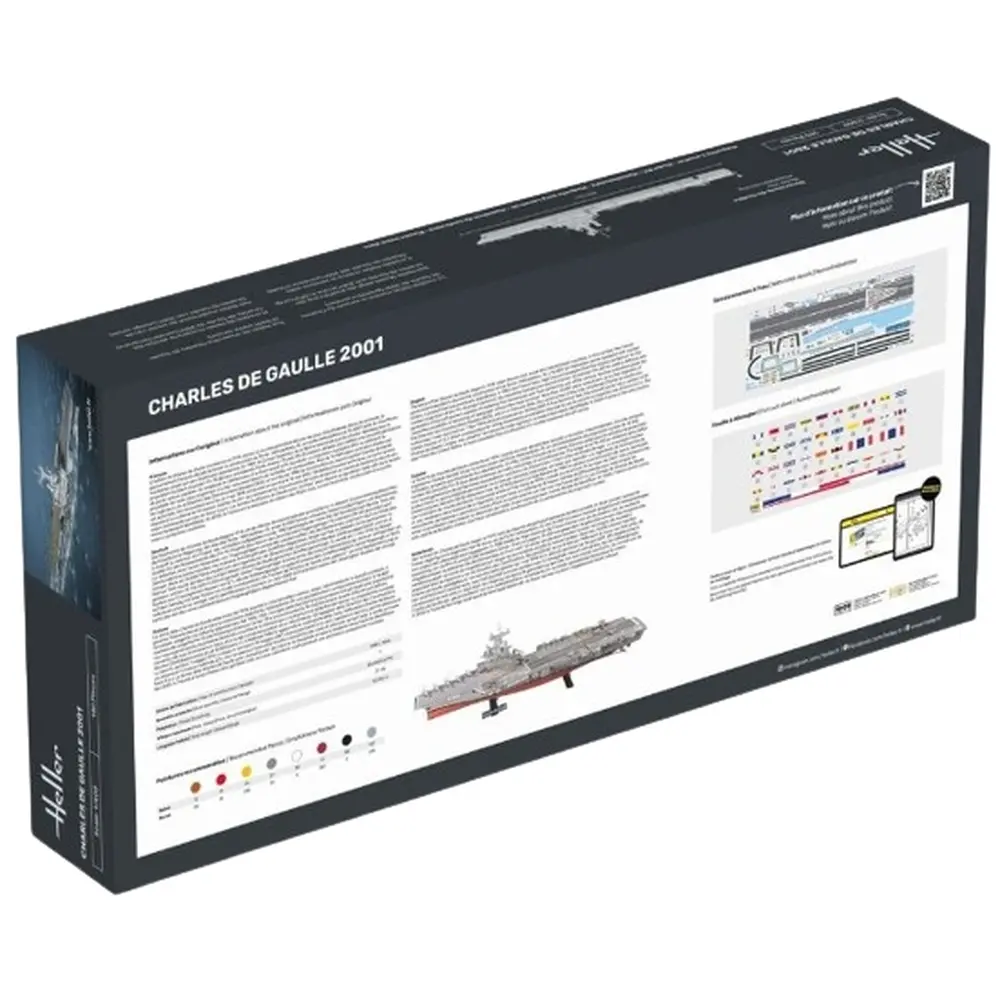 Porte-Avion "Charles de Gaulle" - Heller 57072 - 1/400 - 2