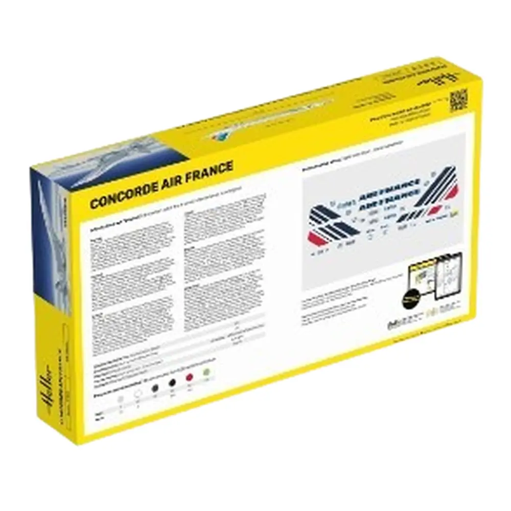 Avion "LA CONCORDE" Air France - Heller 56445 - 1/125 - 2