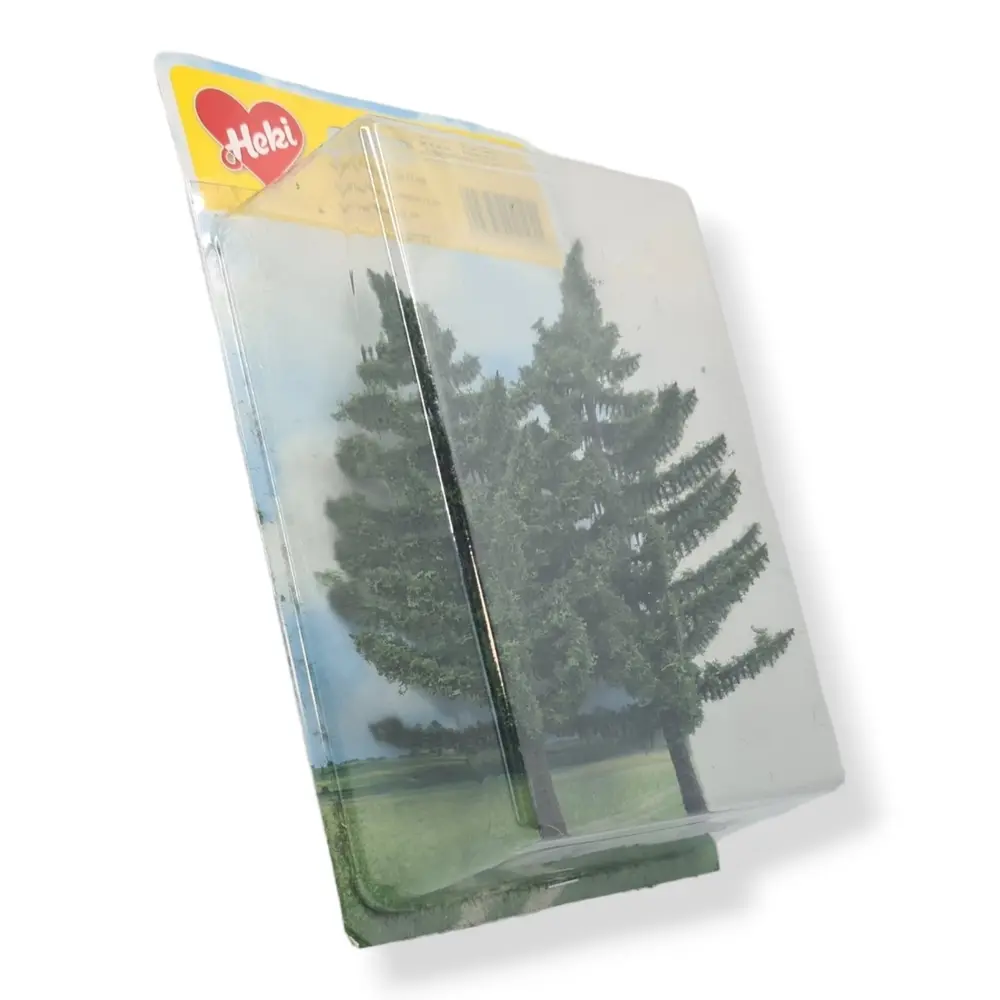 2 Épicéas de montagne - Vert foncé - HEKI 2125 - Échelle HO / TT - 170 mm - 2