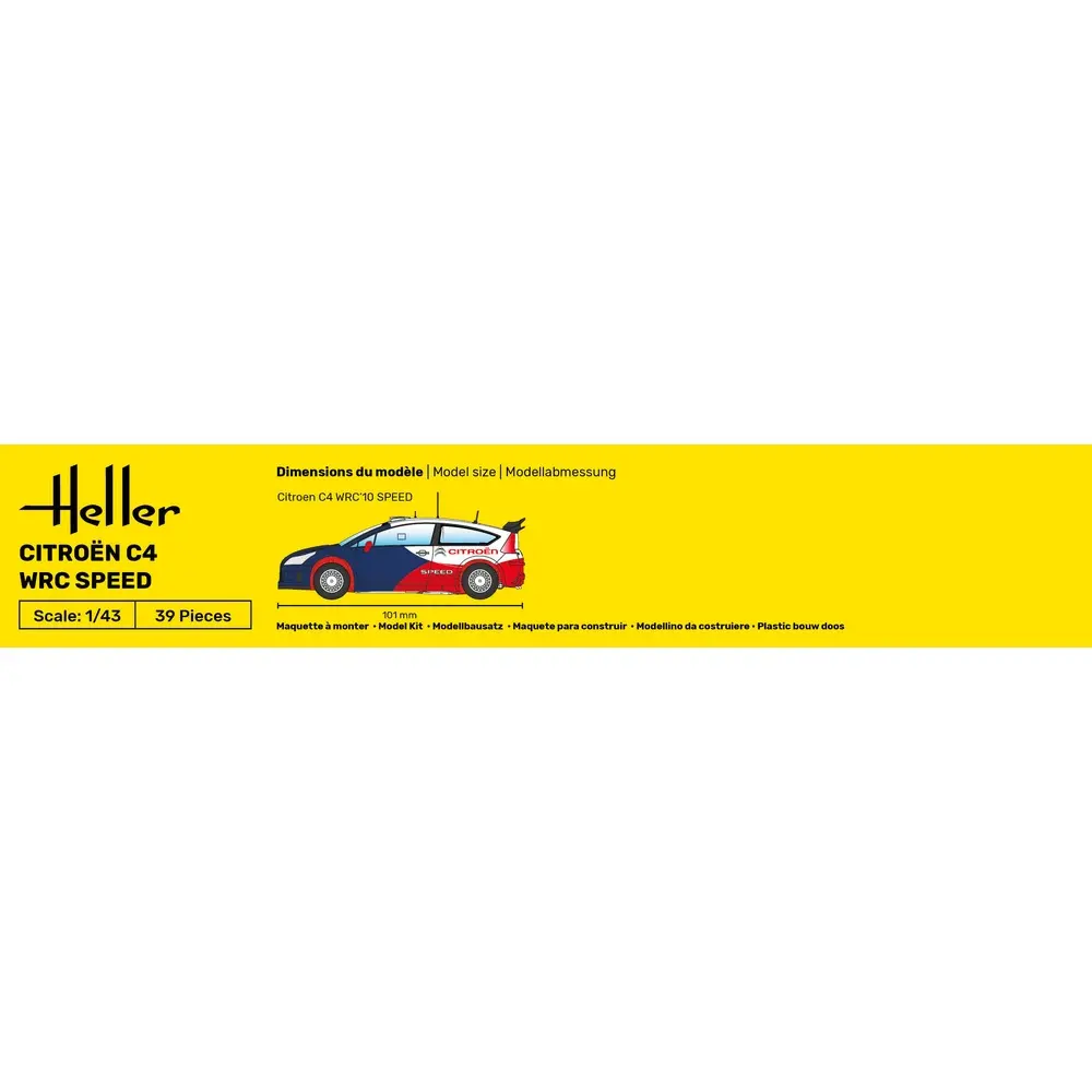 Citroën C4 WRC - Heller 56117 - 1/43 - 5