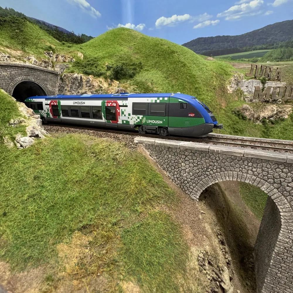 Autorail Diesel X73500 TER Limousin - Jouef HJS2467S- SNCF - HO 1/87 - EP VI - 2R - Digital Sound - 5