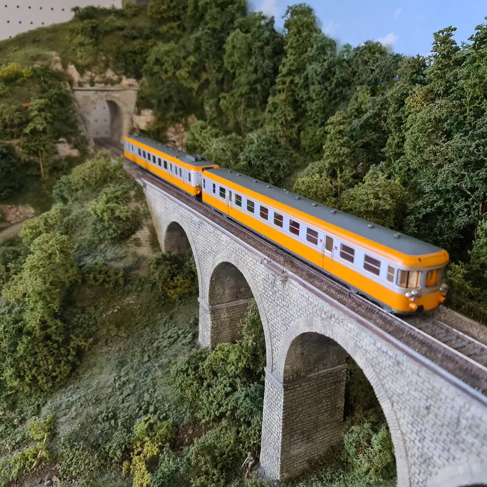 Autorail RGP 2 X 2700 - Jouef HJ2387S - HO 1/87 - SNCF - Ep IV - Digital sound - 2R - 5