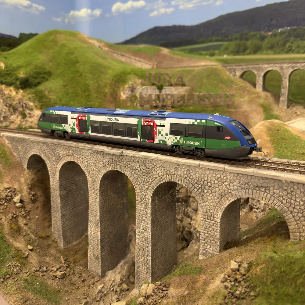 Autorail Diesel X73500 TER Limousin - Jouef HJS2467S- SNCF - HO 1/87 - EP VI - 2R - Digital Sound - 4