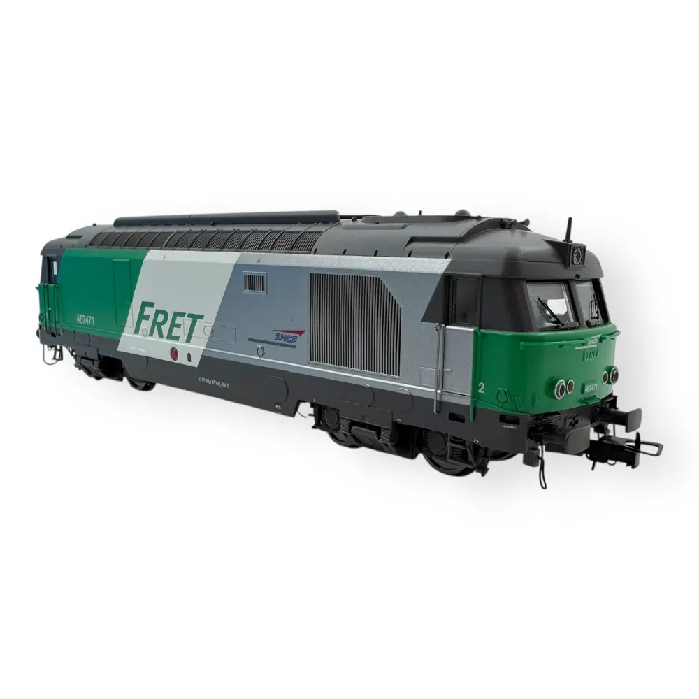 Locomotive Diesel BB467505 "FRET" - JOUEF HJ2342S - SNCF - HO 1/87 - EP VI - 2R -DCC SON - 2
