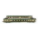 Autorail RGP2 X 2700 Vert/Jaune DCC SON JOUEF 2386S SNCF HO 1/87 EP - 2