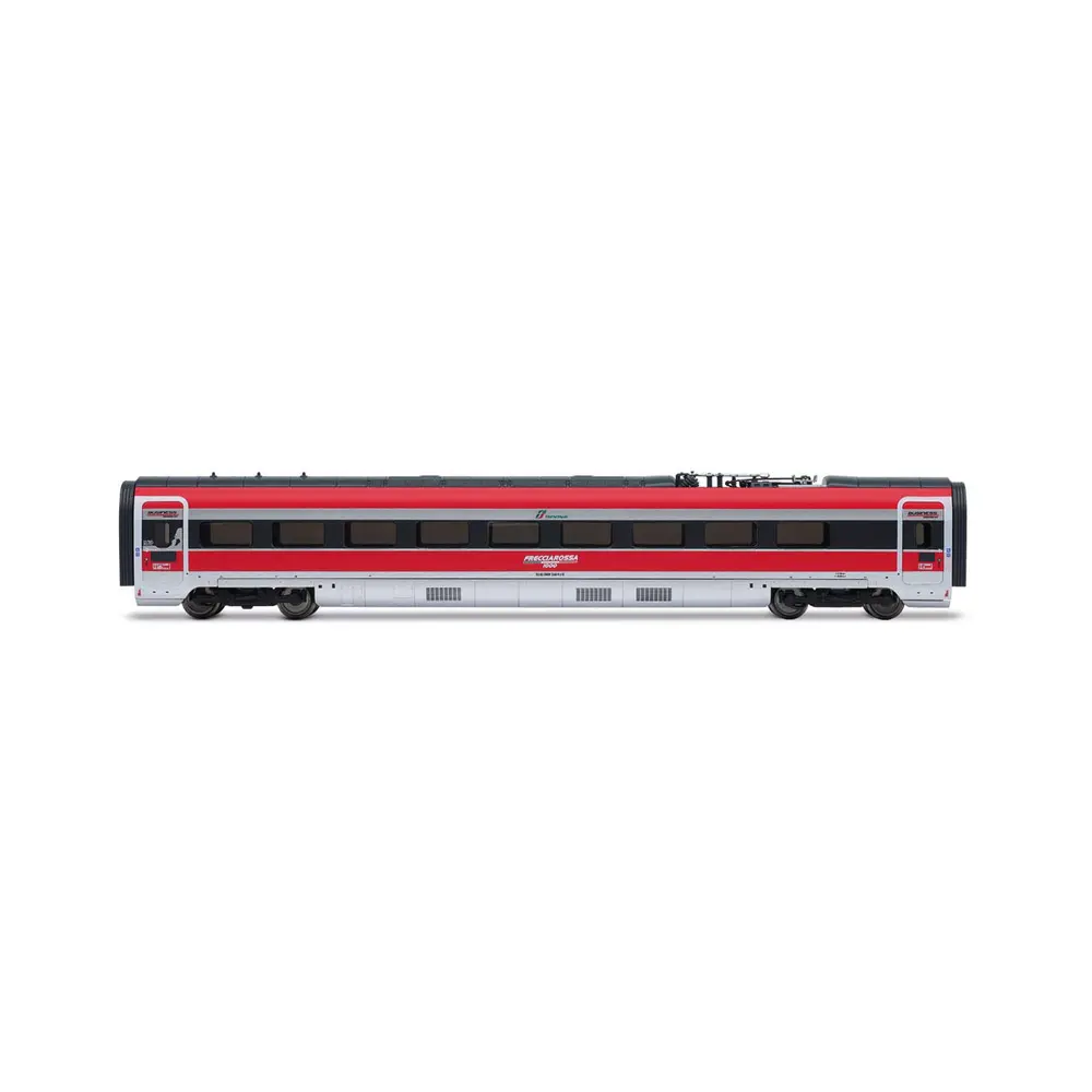 Coffret 4 éléments TGV « Frecciarossa 1000 » nouvelle livrée - Arnold HN2619 - N 1/160 - FS - Ep VI - Analogique - 2R - 3