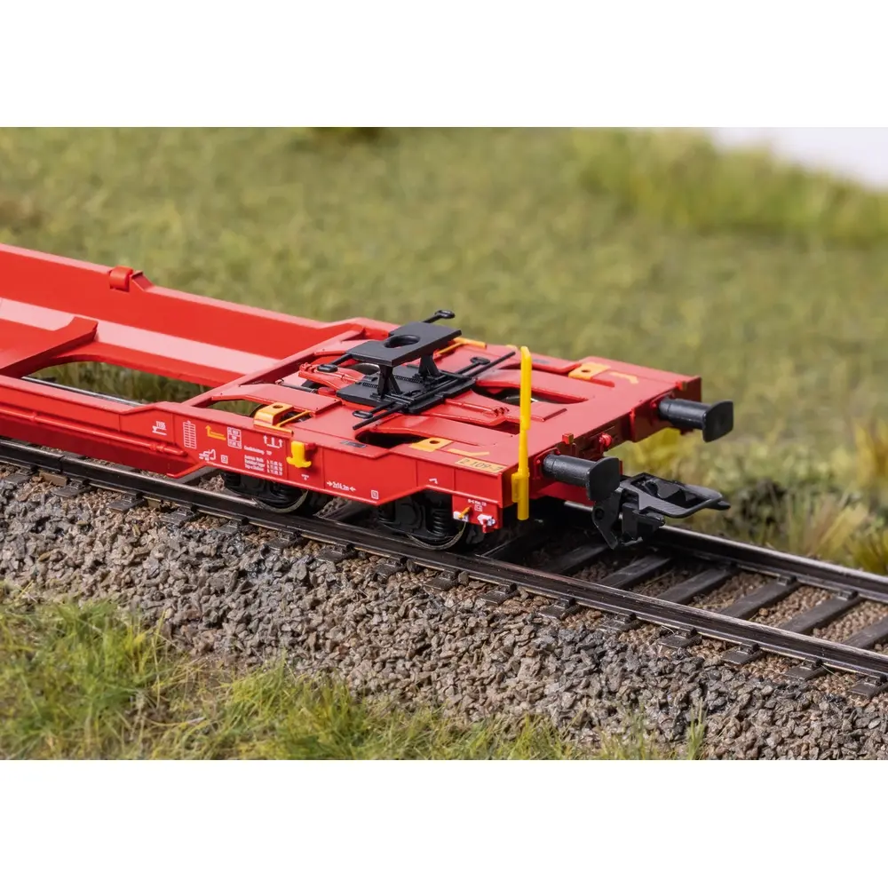 Double wagon-poche Sdggmrss 738 - Märklin 47470 - HO 1/87 - DB AG - Ep VI - 3R - 4
