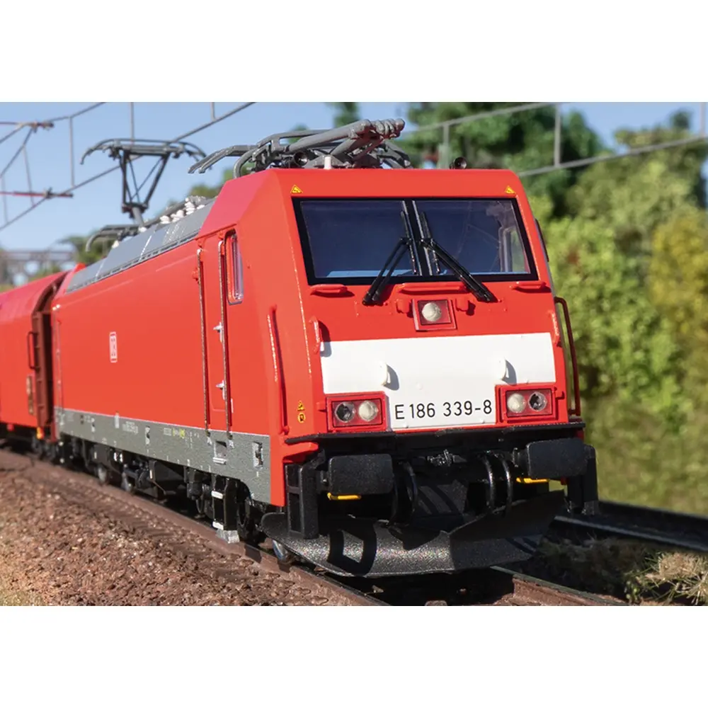 Locomotive électrique série 186 - Märklin 38800 - HO 1/87 - DB-AG - EP VI - 2R - DCC Son - 3