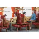 Set de 10 voyageurs assis - Märklin 56409 - I 1/32 - EP VI - 2