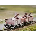 Coffret de 2 wagons à couvercles rabattables - Märklin 46018 - HO 1/87 - SNCB - Ep III - 3R - 2