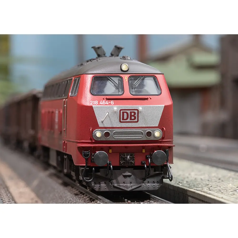 Locomotive diesel série 218 - Marklin 39217 - HO 1/87 - Ep.V - DB AG - Digital sound - 3R - 4