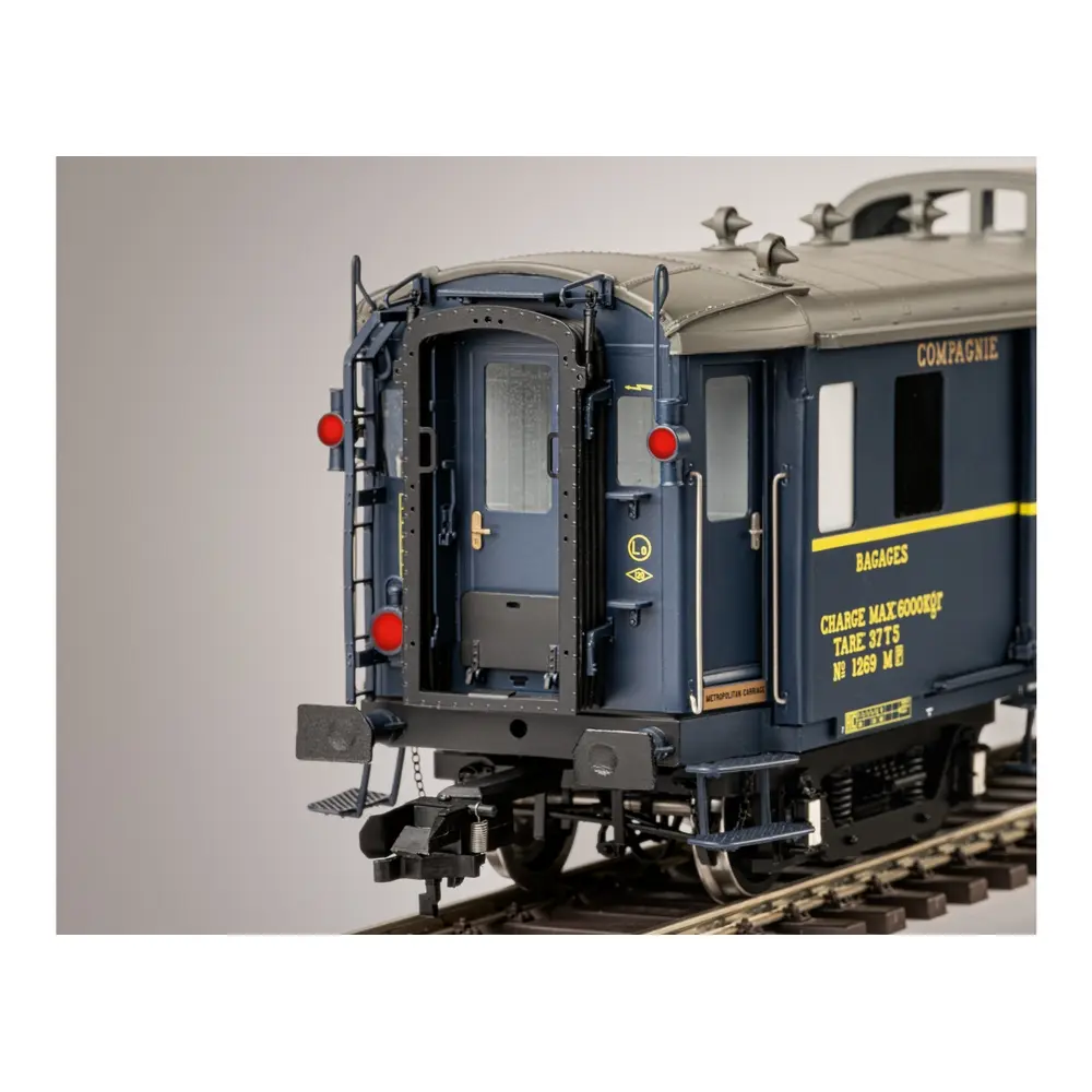 Coffret de 6 voitures Pullmann "Edelweiss" - Märklin 58000 - Echelle I 1/32 - CIWL - Ep. II - 2