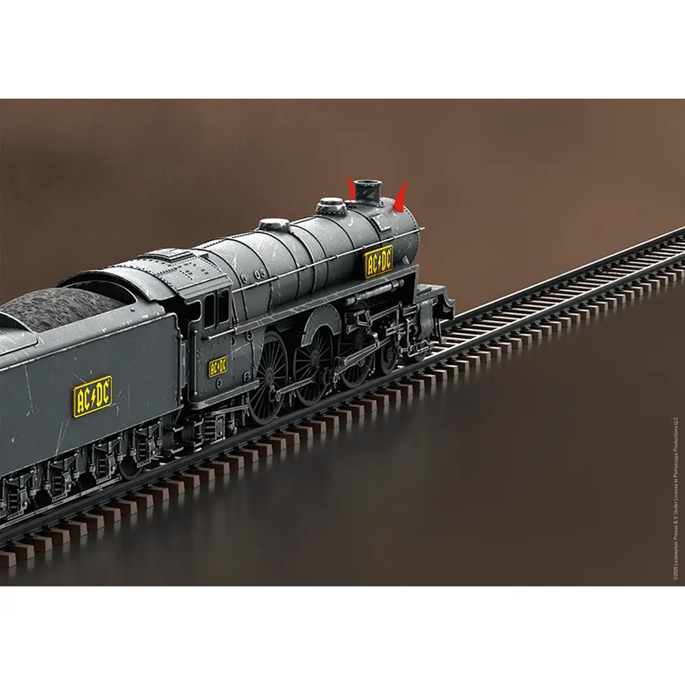 Locomotive à vapeur AC DC « Black Ice » avec tender séparé - Märklin 39966 - HO 1/87 - Ep VI - Digital sound fumigène - 3R - 3