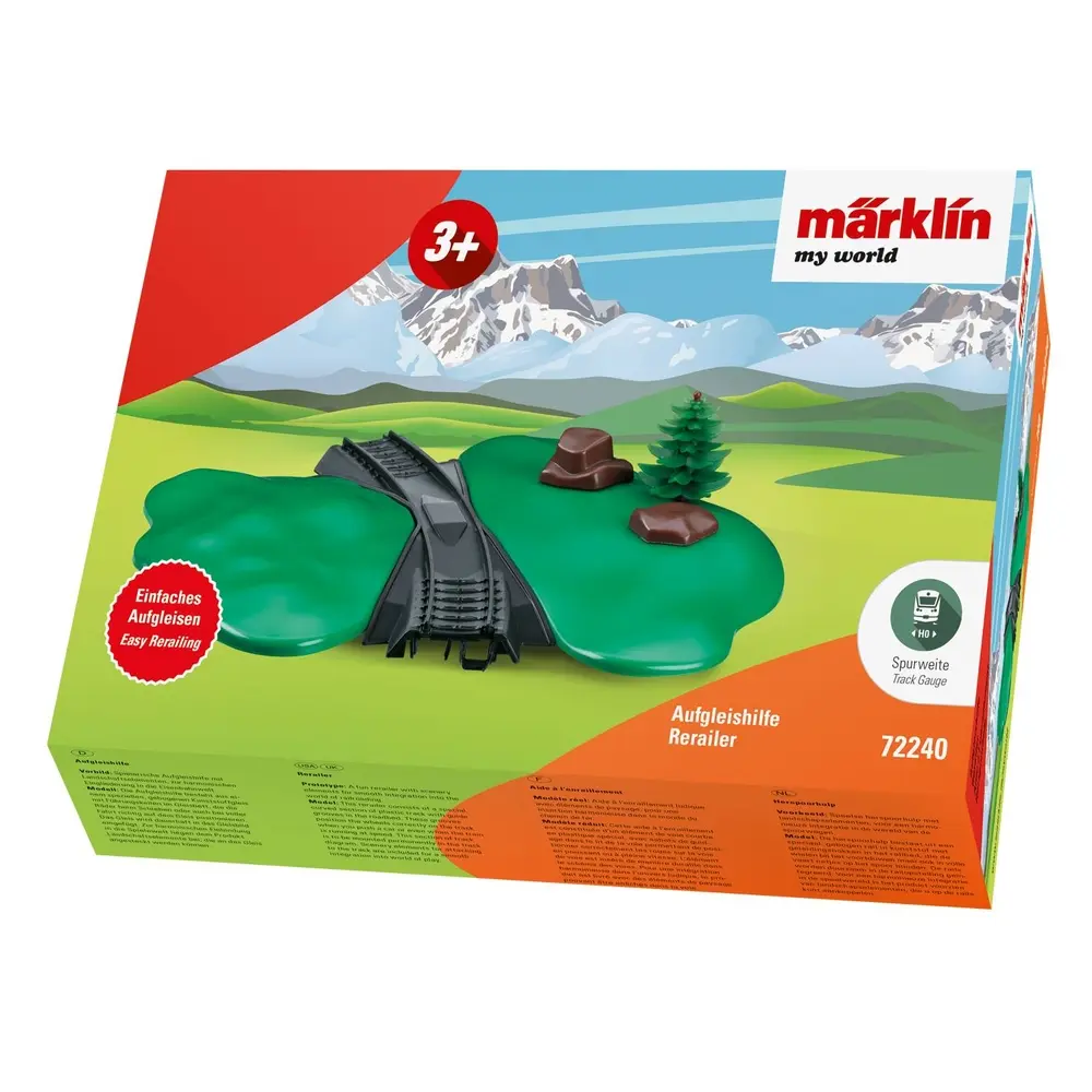 Enrailleur avec éléments de paysage - Märklin my world - 72240 - HO 1/87 - 2